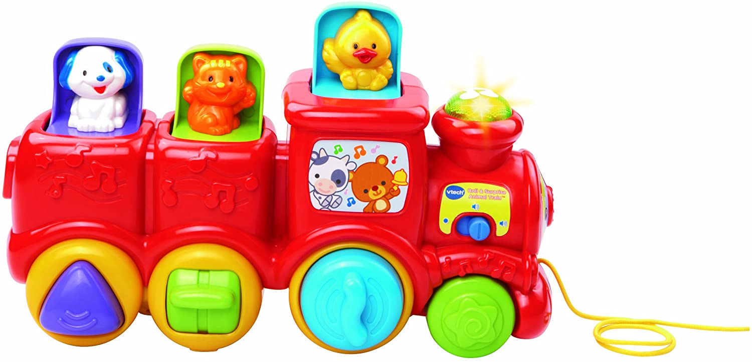 

Игровой набор Музыкальный поезд з животными VTech Roll & Surprise Animal Train (80-151100)