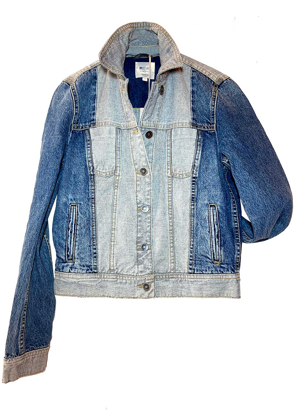 

Куртка джинсовая женская Mustang Серый с голубым S