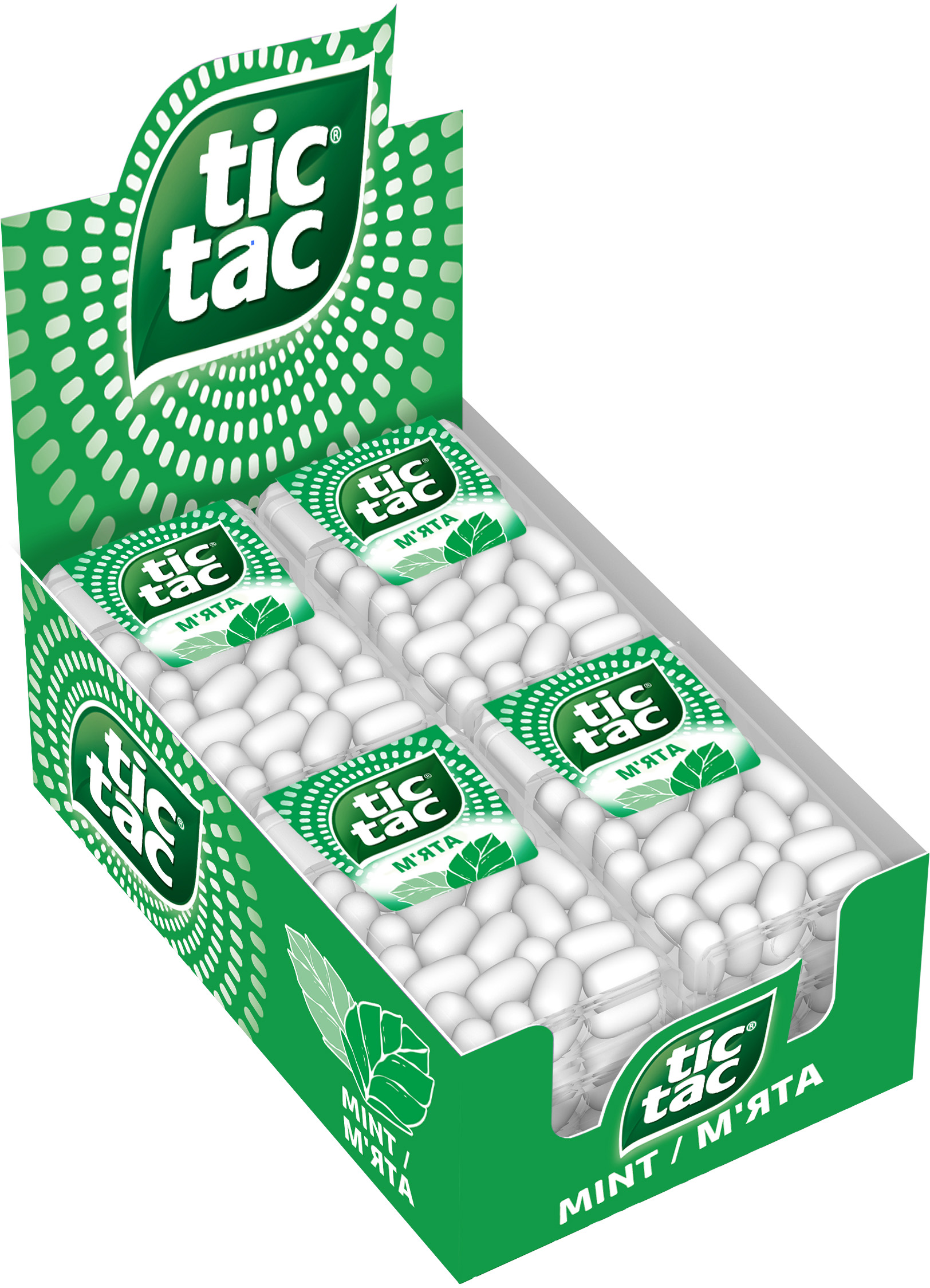 Драже Tic Tac со вкусом мяты, 16г