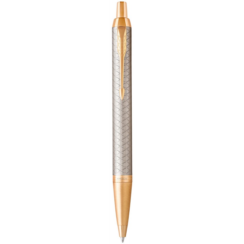 

Шариковая ручка Parker IM 17 Premium Warm Silver GT BP 24132