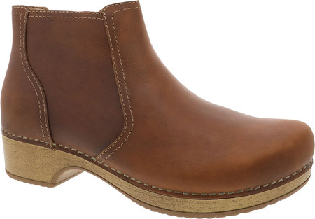 

Женские ботинки Dansko Barbara Ankle Bootie Tan Oiled Pull Up Leather 41