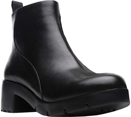 

Женские ботинки Camper Wanda Zip Ankle Bootie Black Calfskin 37