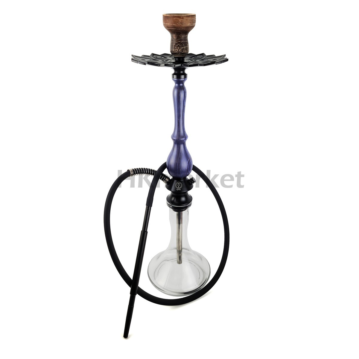 Кальян KARMA HOOKAH Модель 3.1 Синий ( Колба Craft Clear ) – низкие ...