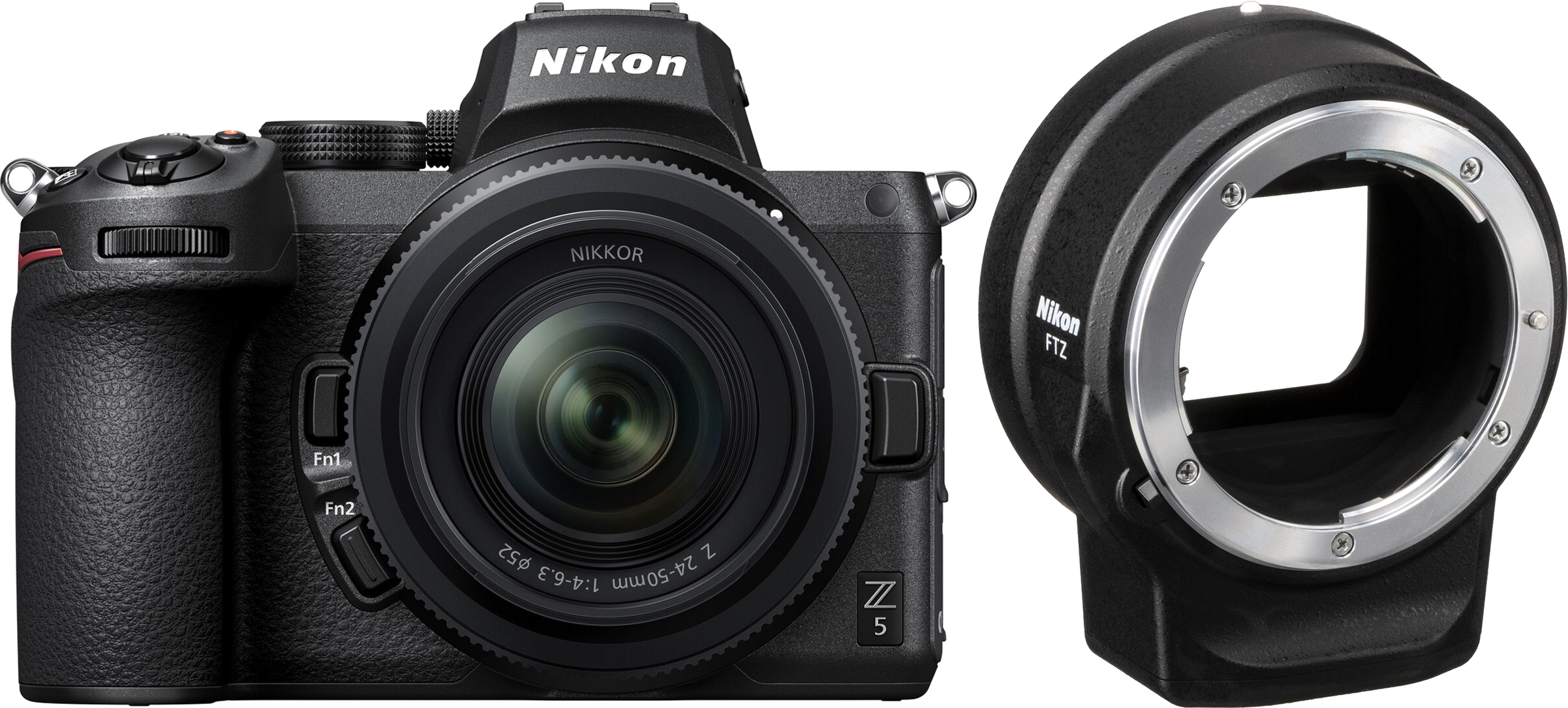 

Фотоапарат Nikon Z5 + 24-50 mm f/4-6.3 Kit + FTZ Офіційна гарантія!