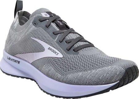 

Женские кроссовки Brooks Levitate 4 Running Shoe Grey/Blackened Pearl/Purple 43