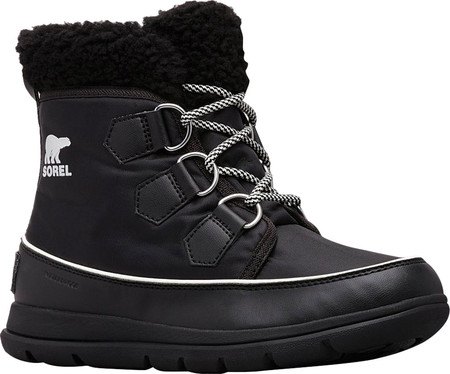 

Женские сапоги Sorel Explorer Carnival Boot Black/Sea Salt Waterproof Nylon 40