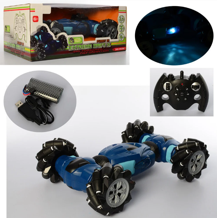 

Машинка перевертыш Good Toys Детская игровая машинка перевертыш трансформер трюковая на радиоуправлении (208037)