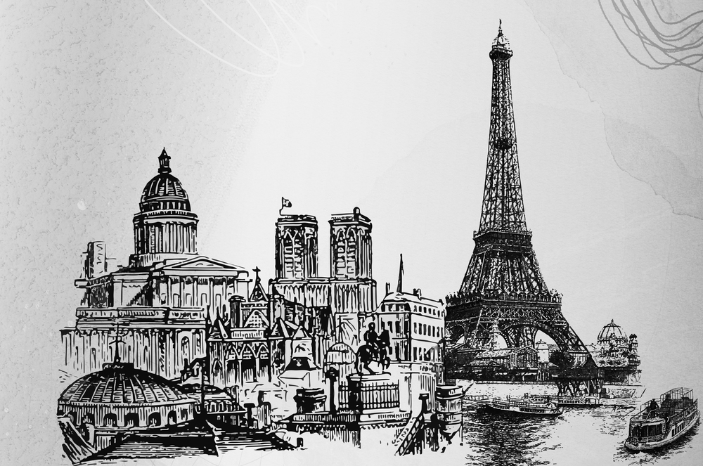

Фотообои Город 'Арт Париж' (6249) , Штукатурка