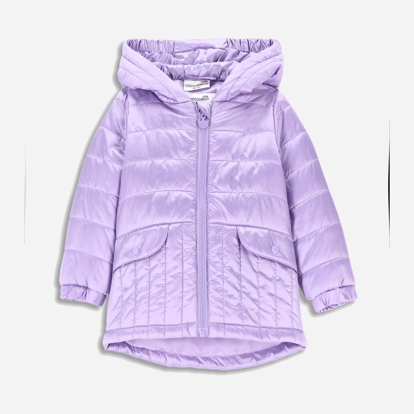 Акція на Дитяча демісезонна куртка для дівчинки Coccodrillo Outerwear Girl Newborn WC3152703OGN-016 80 см від Rozetka