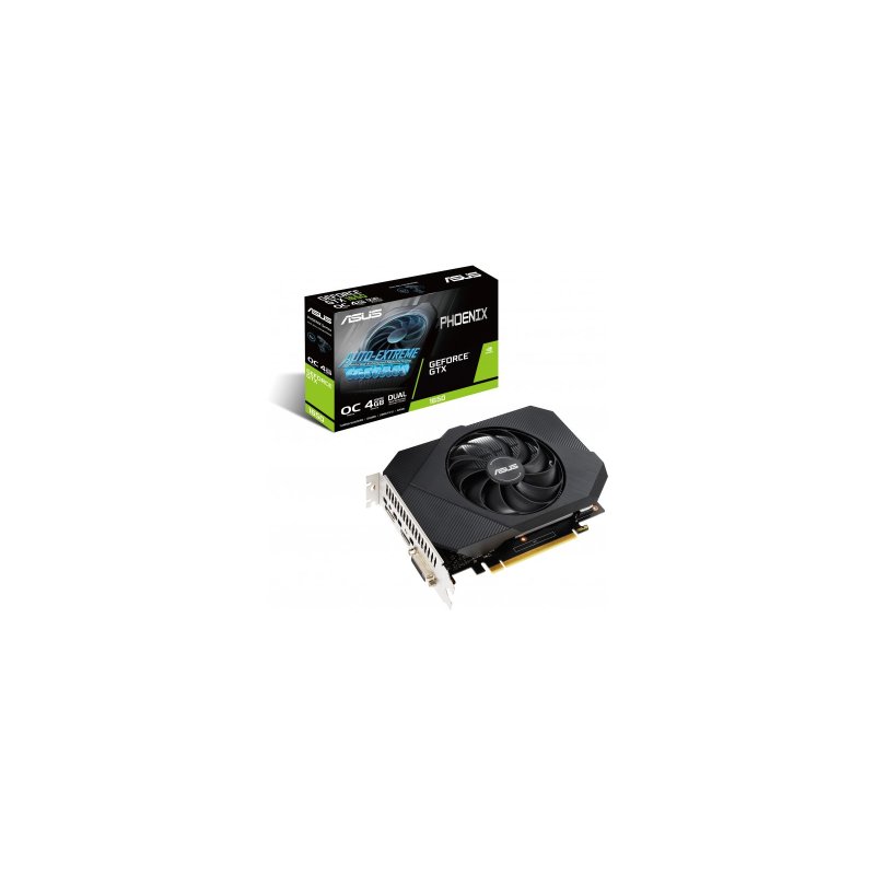 Видеокарта ASUS GeForce GTX1650 4096Mb Phoenix OC D6 P V2 (PH-GTX1650 ...