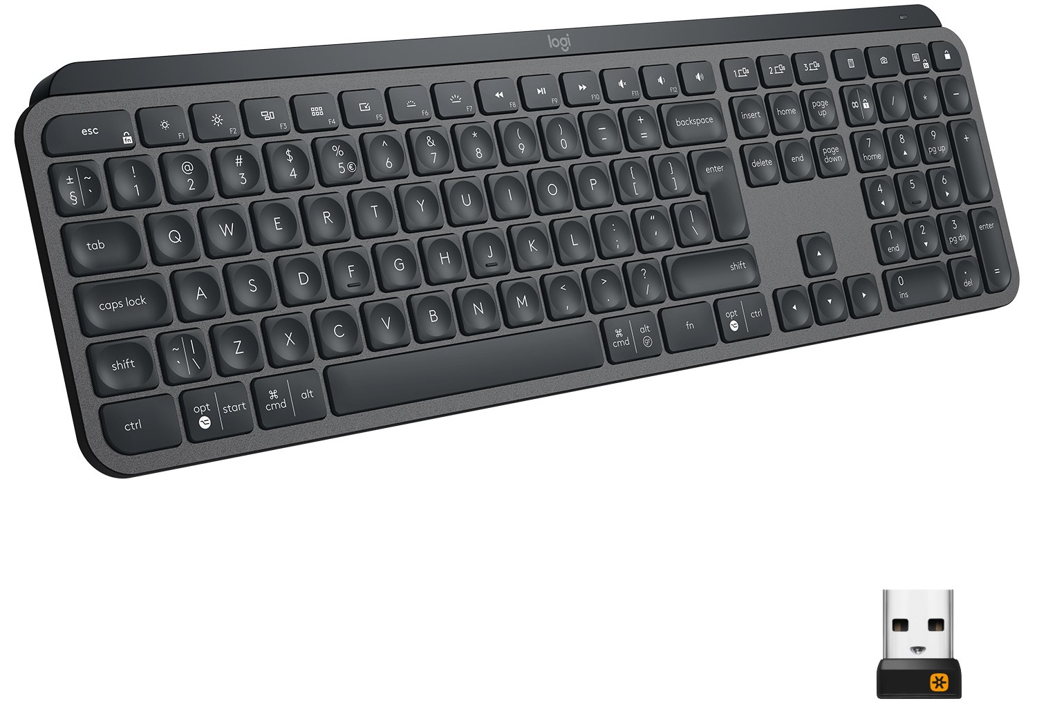 Клавиатура беспроводная Logitech MX Keys Advanced Wireless Illuminated ...