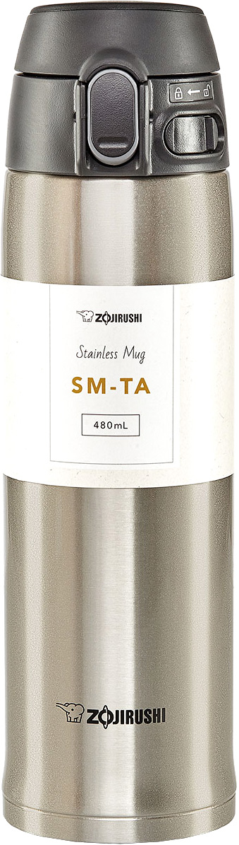 Zojirushi SM-TA48PA Stainless Steel 16oz. Travel Mug, Pink