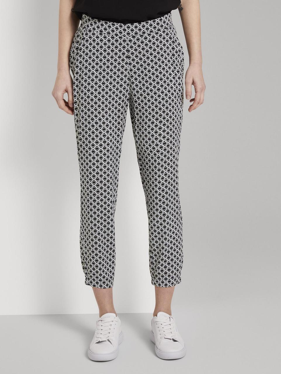 

Брюки Tom Tailor 1018591 XXS Серый с черным