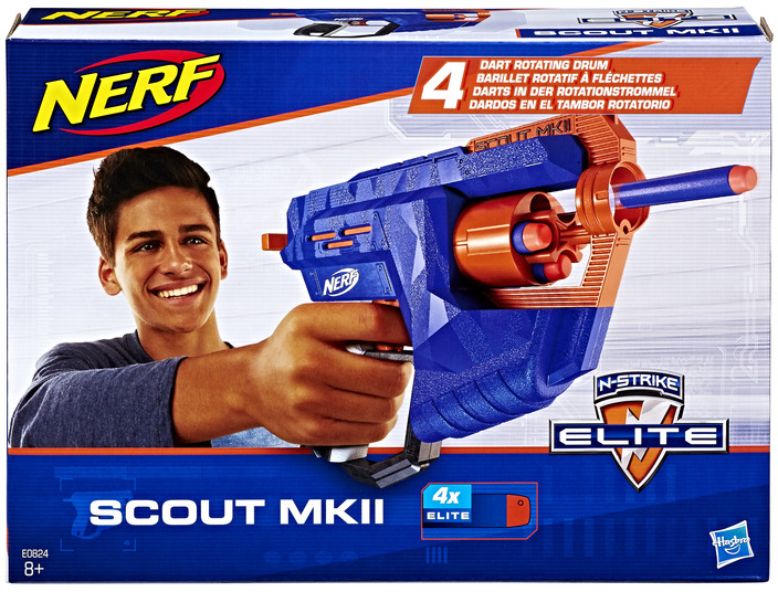 

Бластер Hasbro Nerf Elite Скаут MKII (E0824)