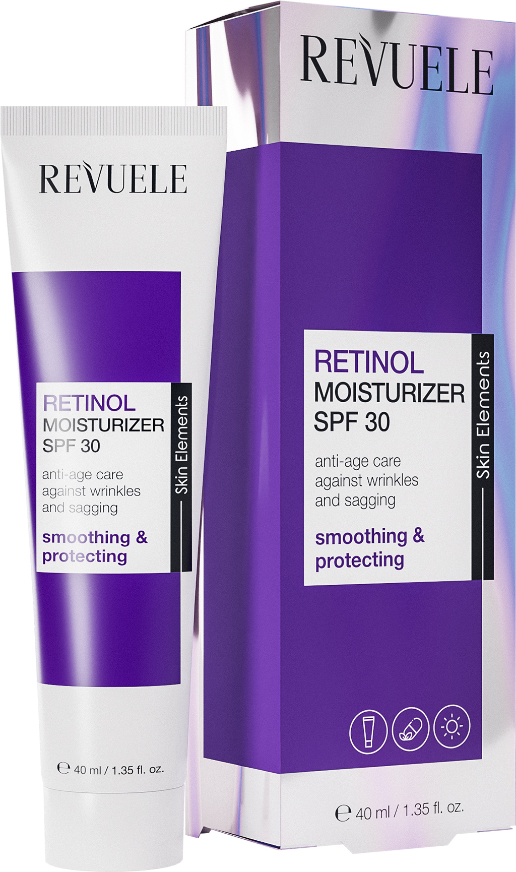 Дневной крем для лица Revuele Retinol Moisturizer SPF30 с ретинолом ...