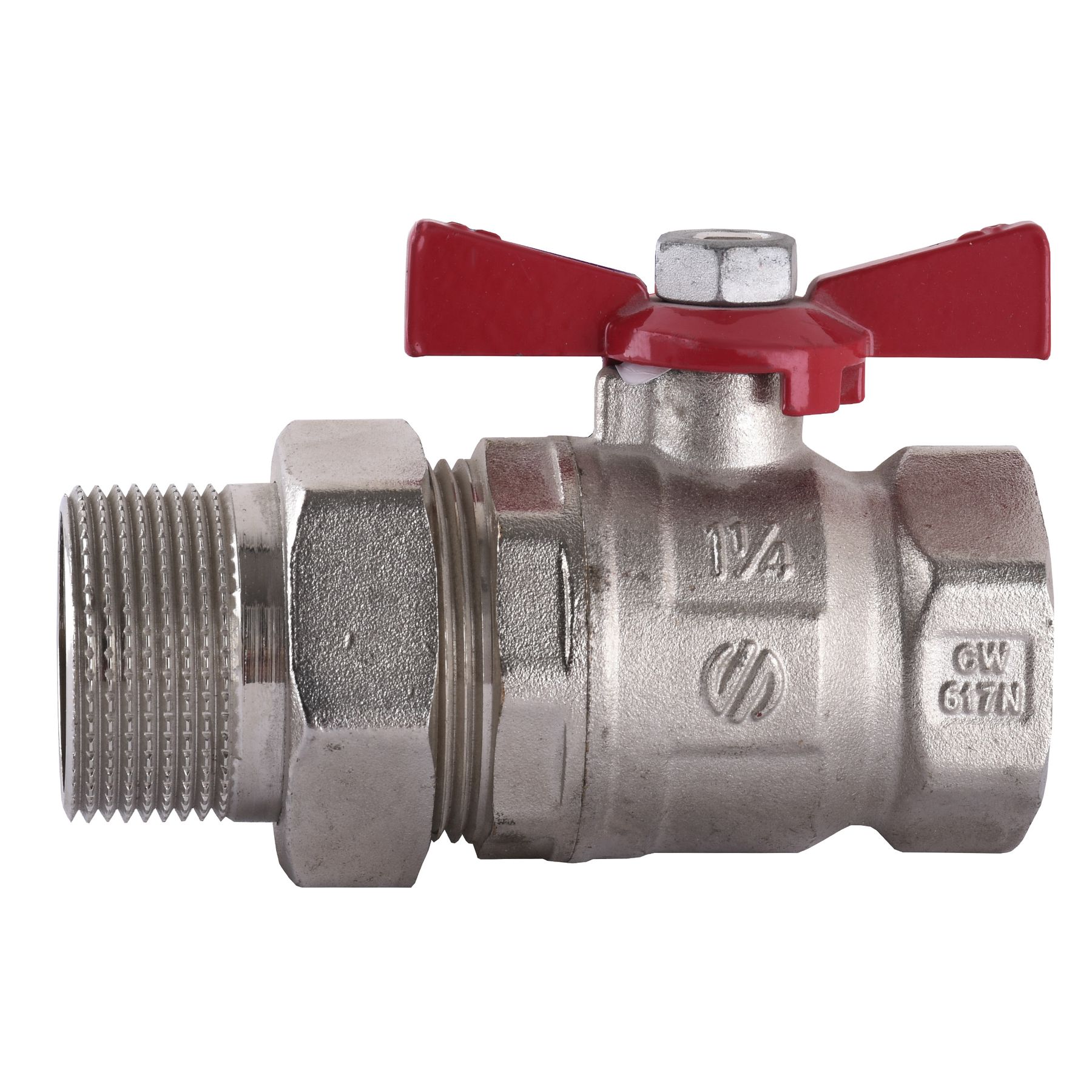 Кран кульовий прямий з американкою Arco 1 1/4