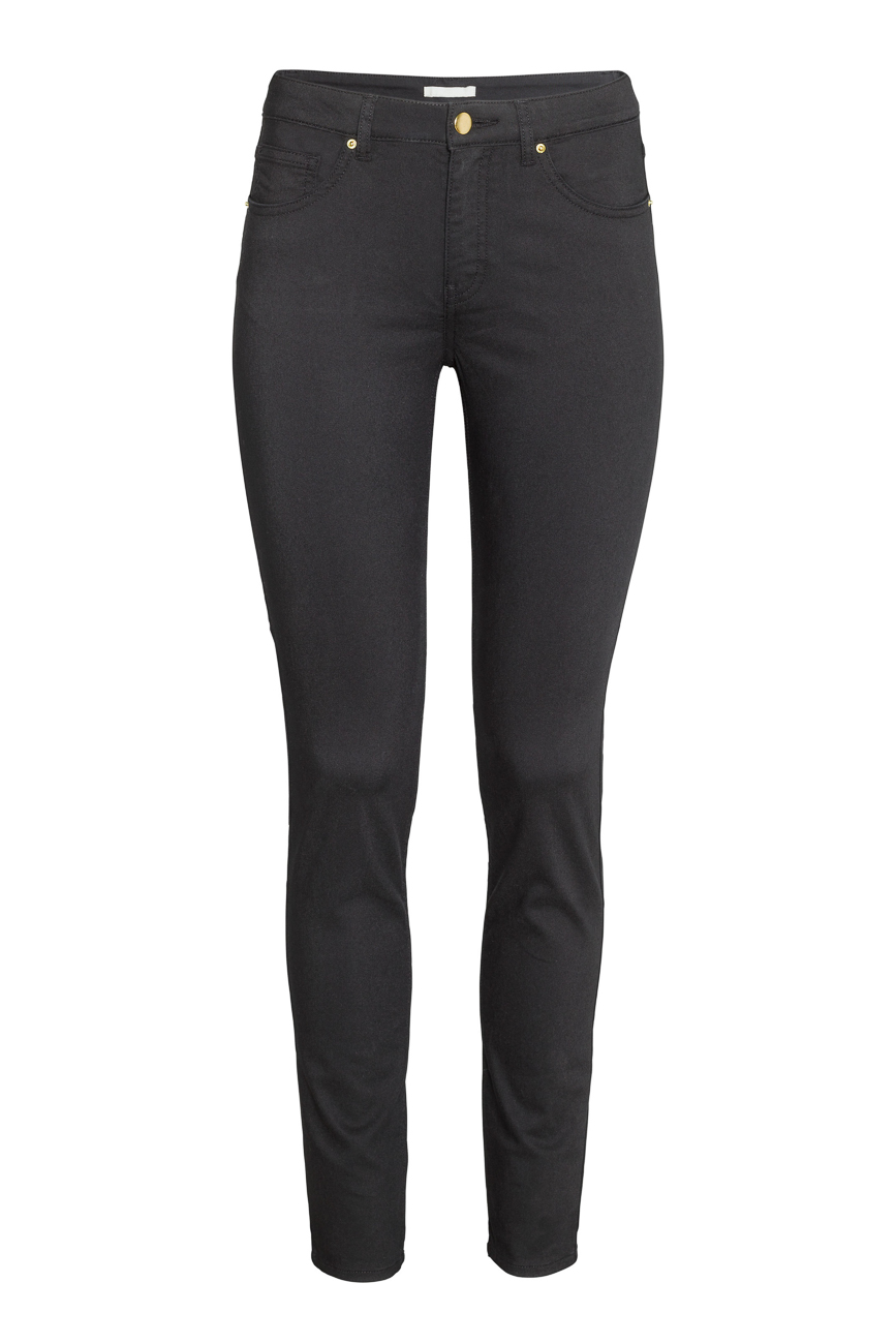 

Брюки H&M Ж1019215 цвет черный XXS