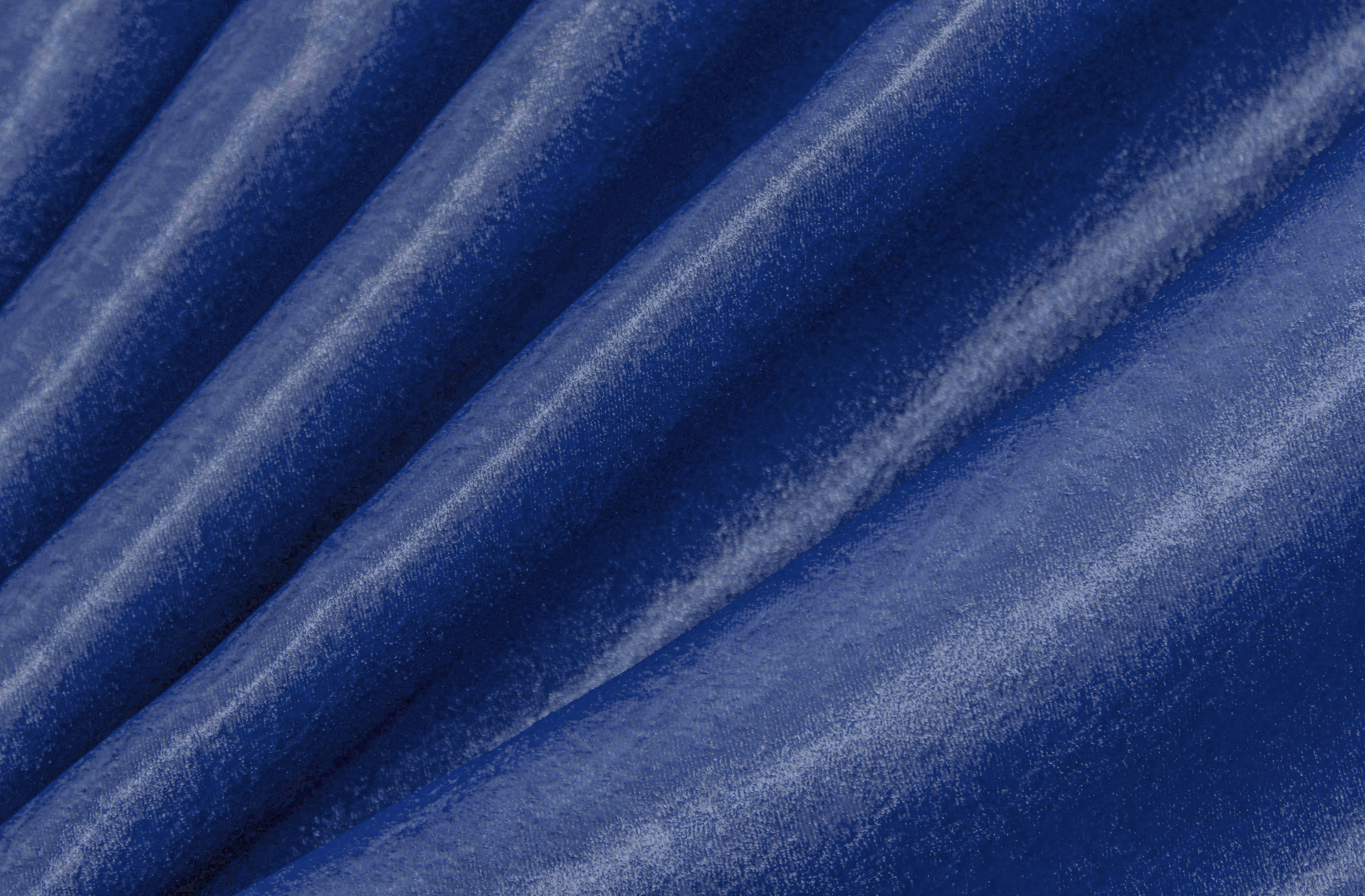 Royal Blue Velvet Fabric -  Canada