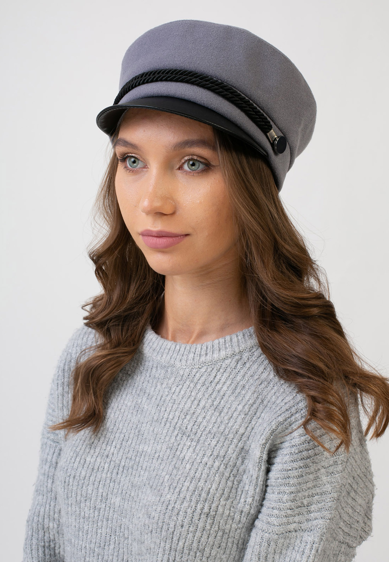 

Картуз Fashion Star 56-60 см Тёмно-серый 880047