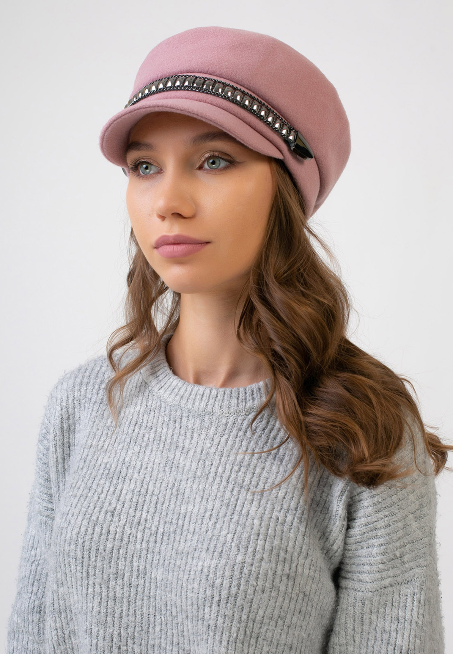 

Картуз Fashion Star 56-60 см Пудровый 880004