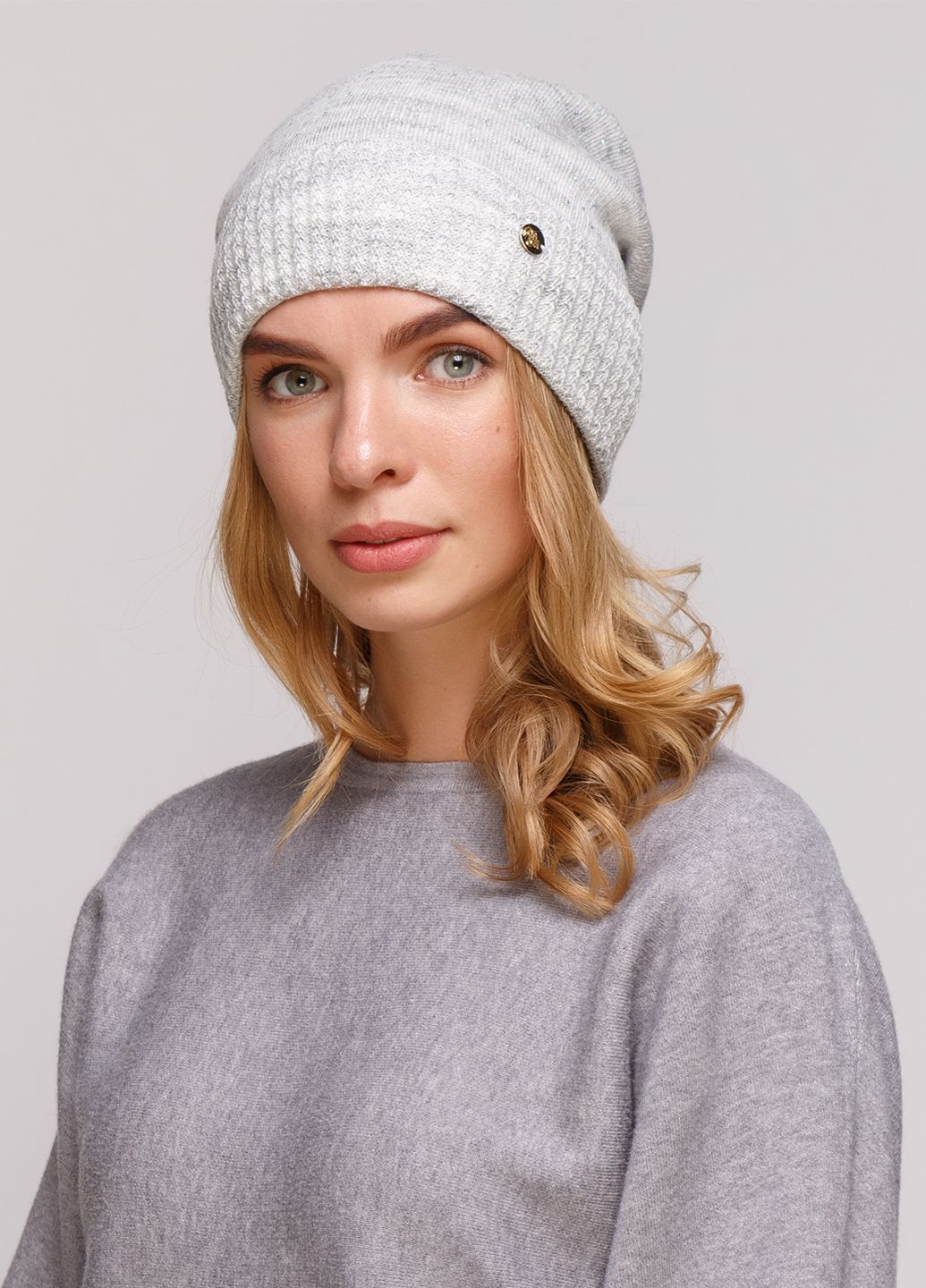 

Шапка Fashion Star 56-60 см Дым 550028