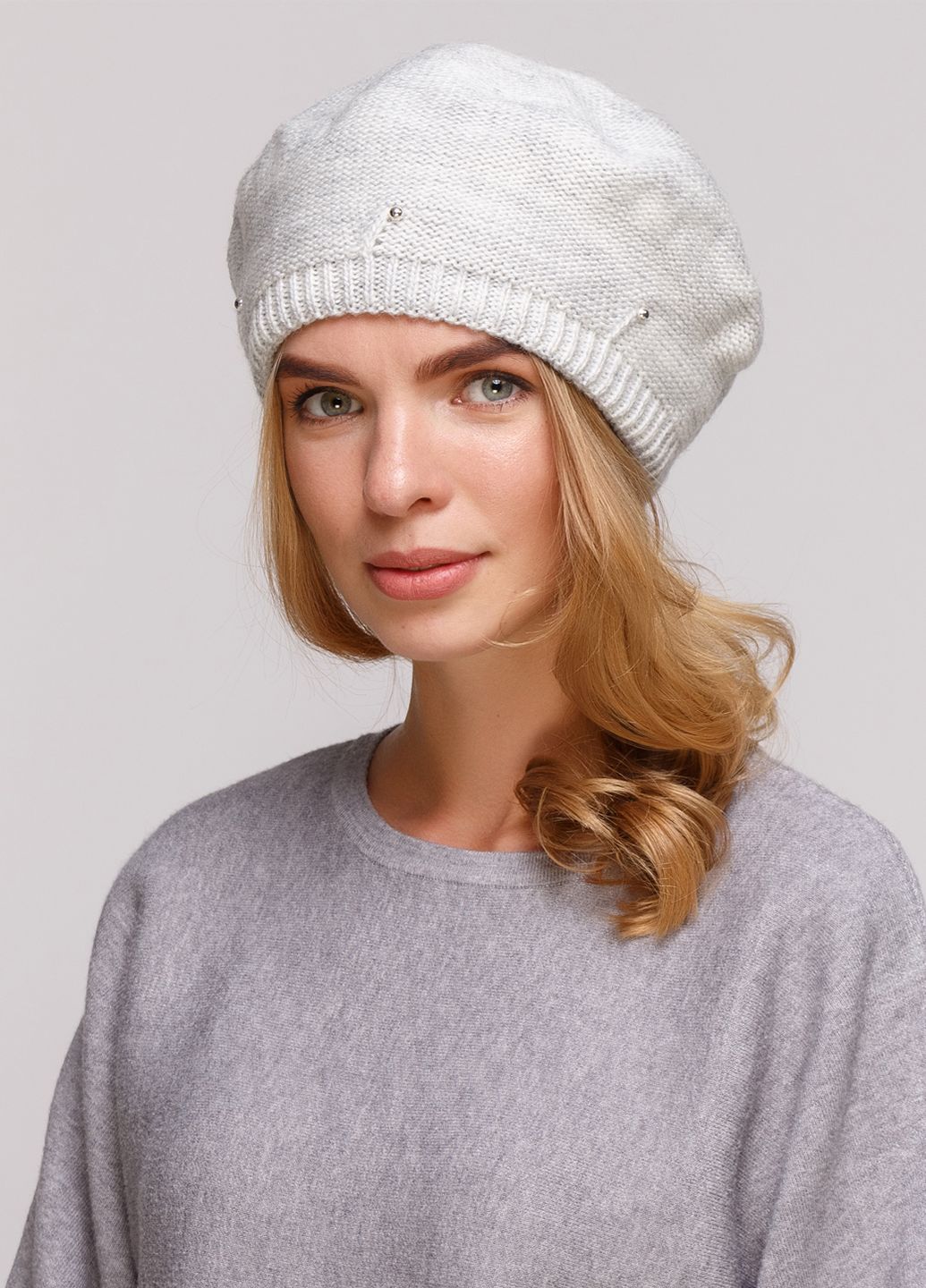 

Берет Fashion Star 56-60 см Светло-серый 550106