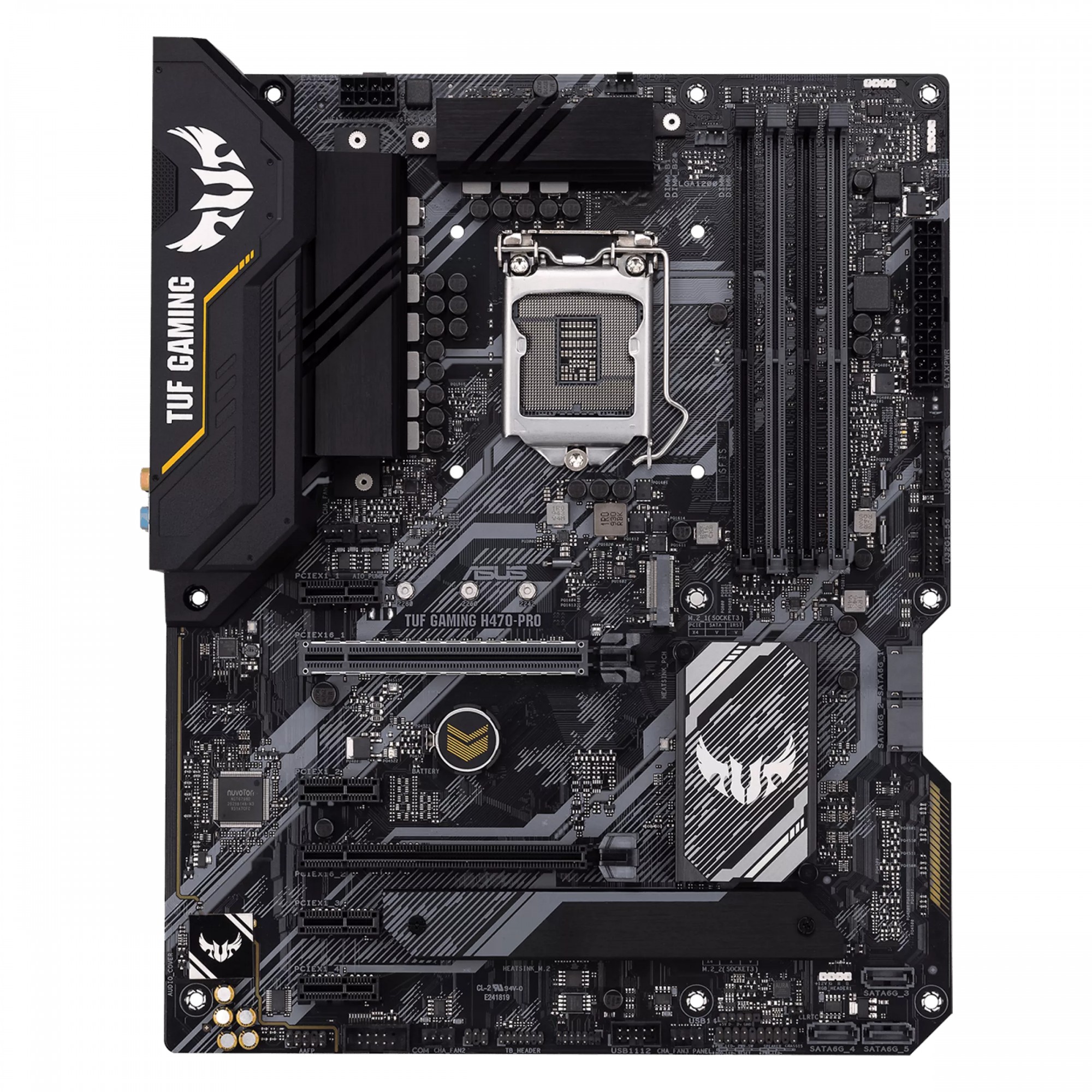 Материнская плата Asus TUF GAMING H470-PRO LGA 1200 (TUF GAMING H470 ...