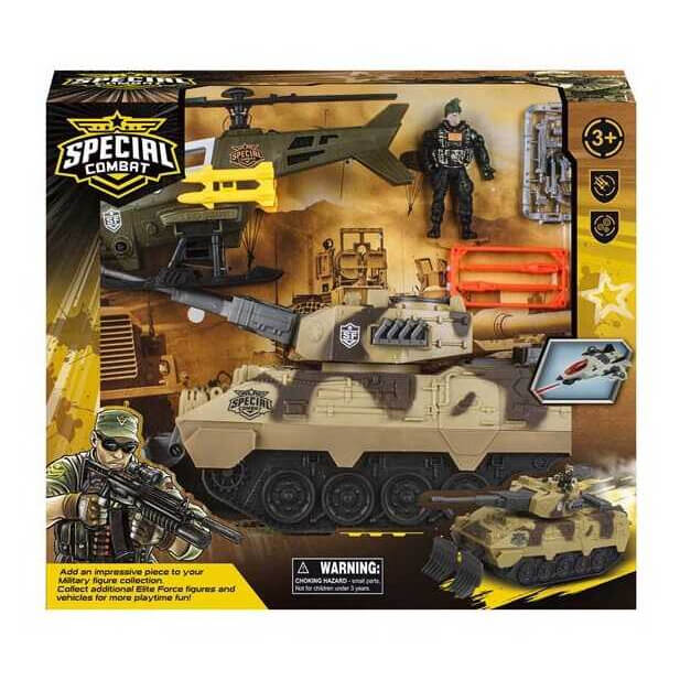 Набор военной техники танк, вертолет и солдатик E3109-34 A-Toys (E3109 ...