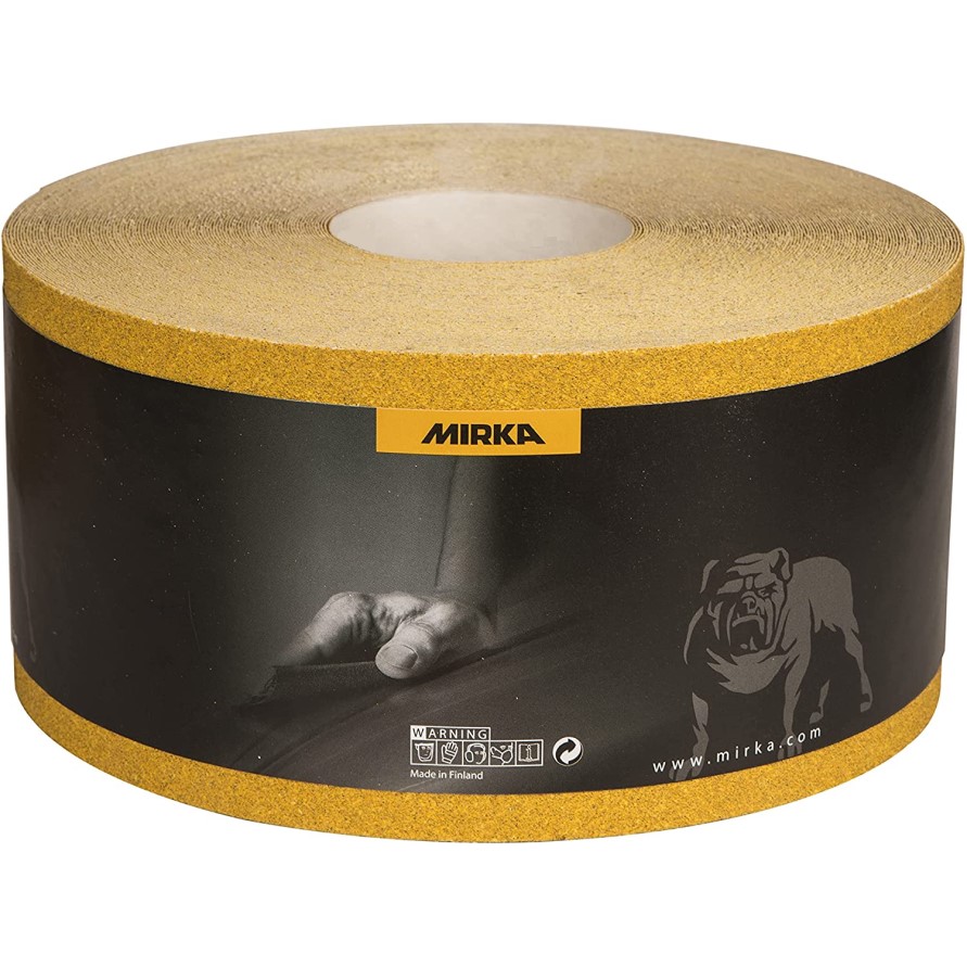 Наждачная бумага в рулоне Mirka Gold P220 115 мм x 50 м (1 м) – фото ...