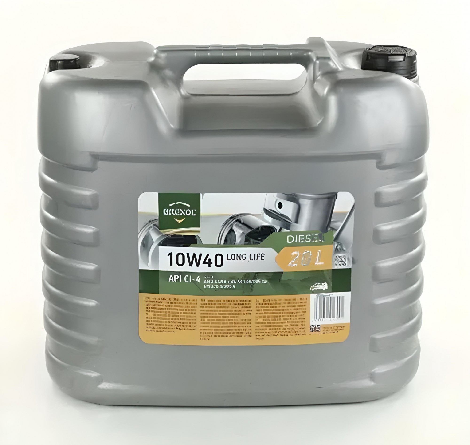 Масло моторное BREXOL 10W40 CI-4 DIESEL Long Life (Канистра 20л) – фото ...