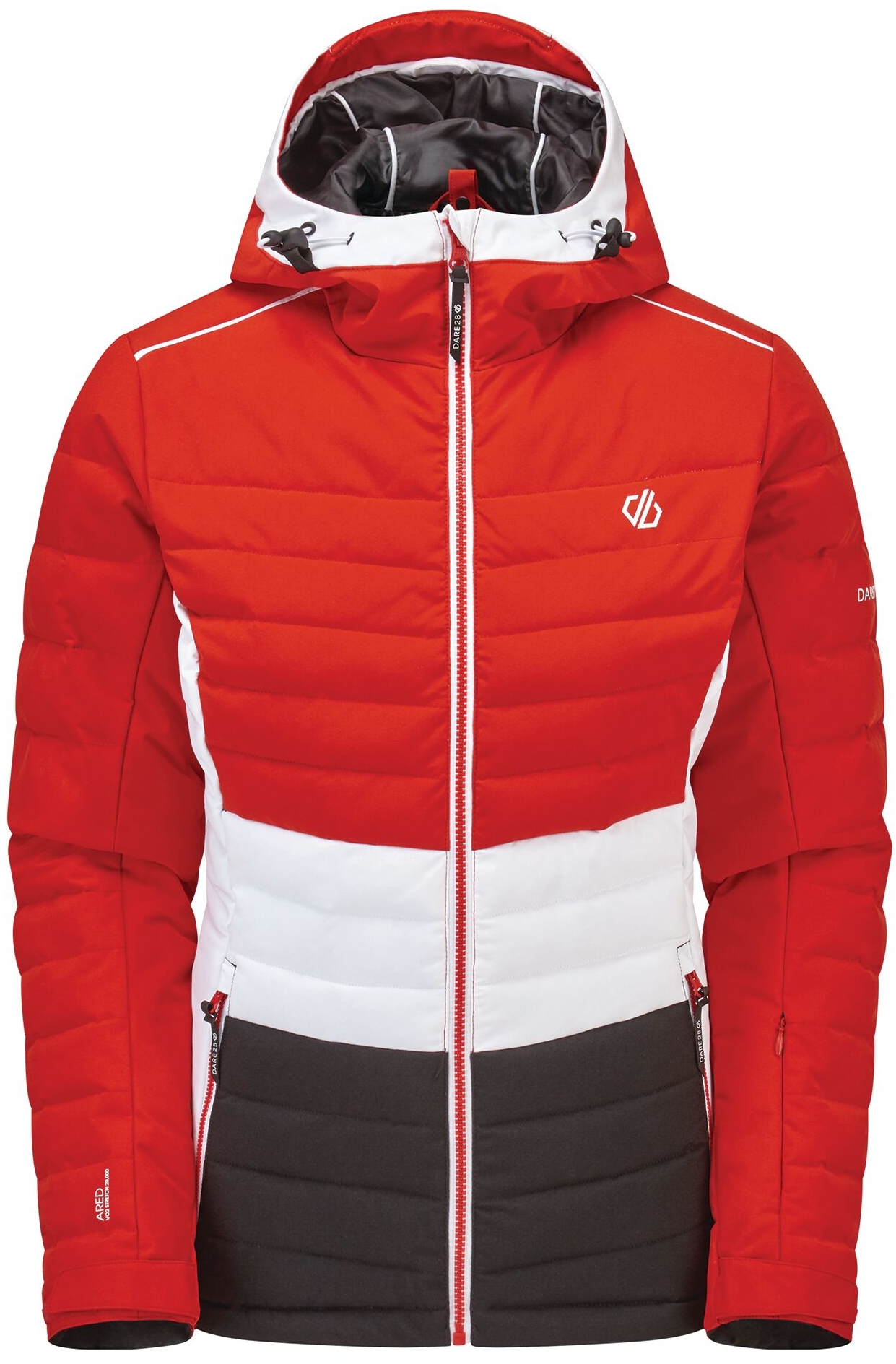 

Куртка Dare 2b Succeed Jacket DWP465-2R1  Красно-белая, Куртка Dare 2b Succeed Jacket DWP465-2R1 XS Красно-белая