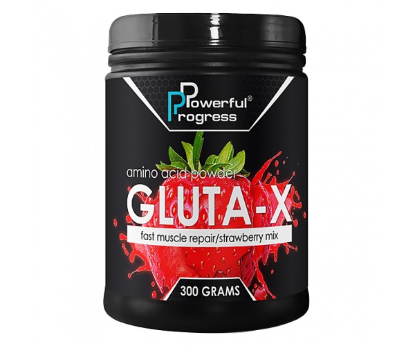 

Глутамин Powerful Progress Gluta-X, 300 г - Клубника (8886598)