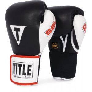 

Перчатки TITLE GEL World Elastic Training Gloves 14 унций Черные