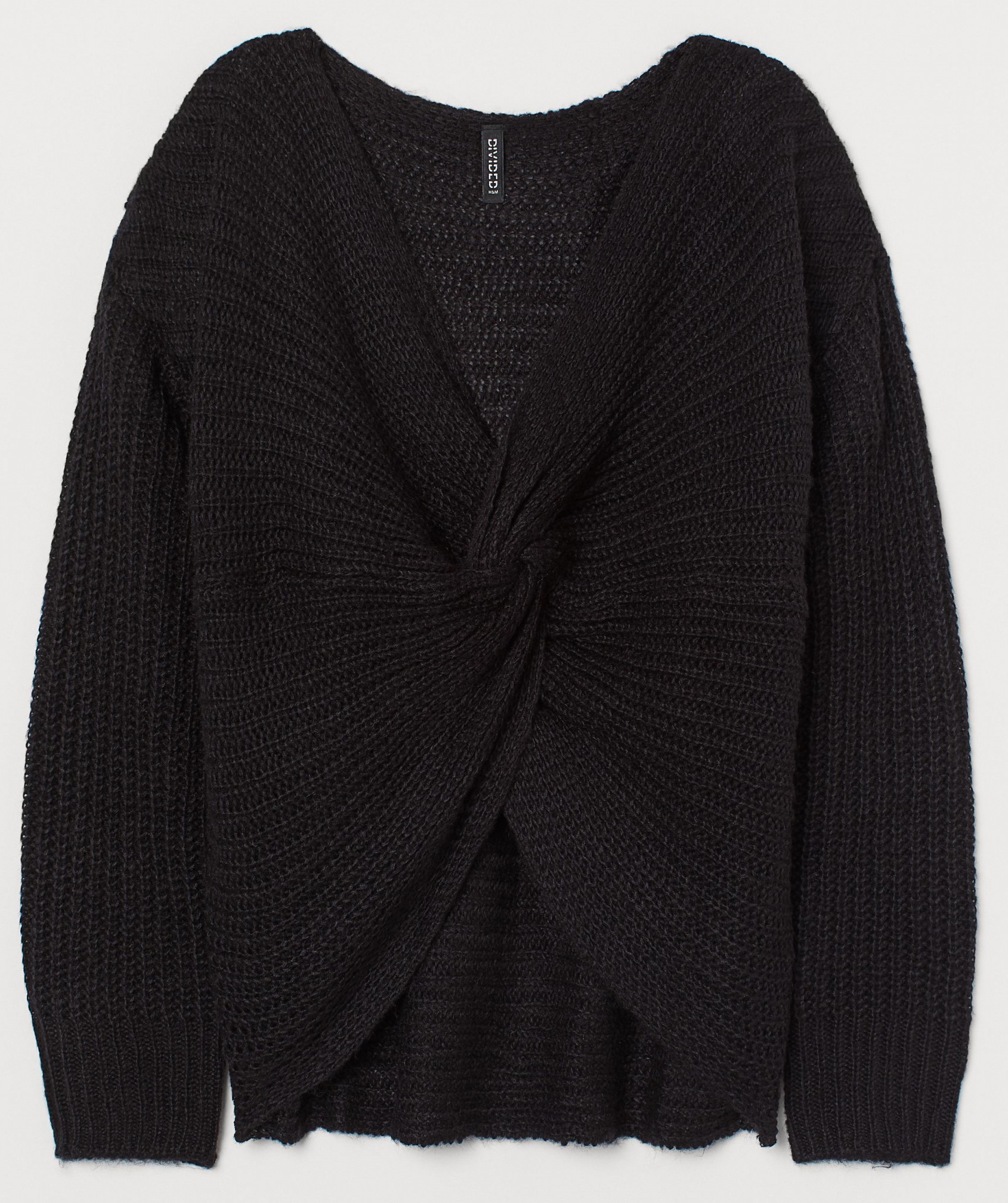 

Пуловер H&M 8436731wt L Черный