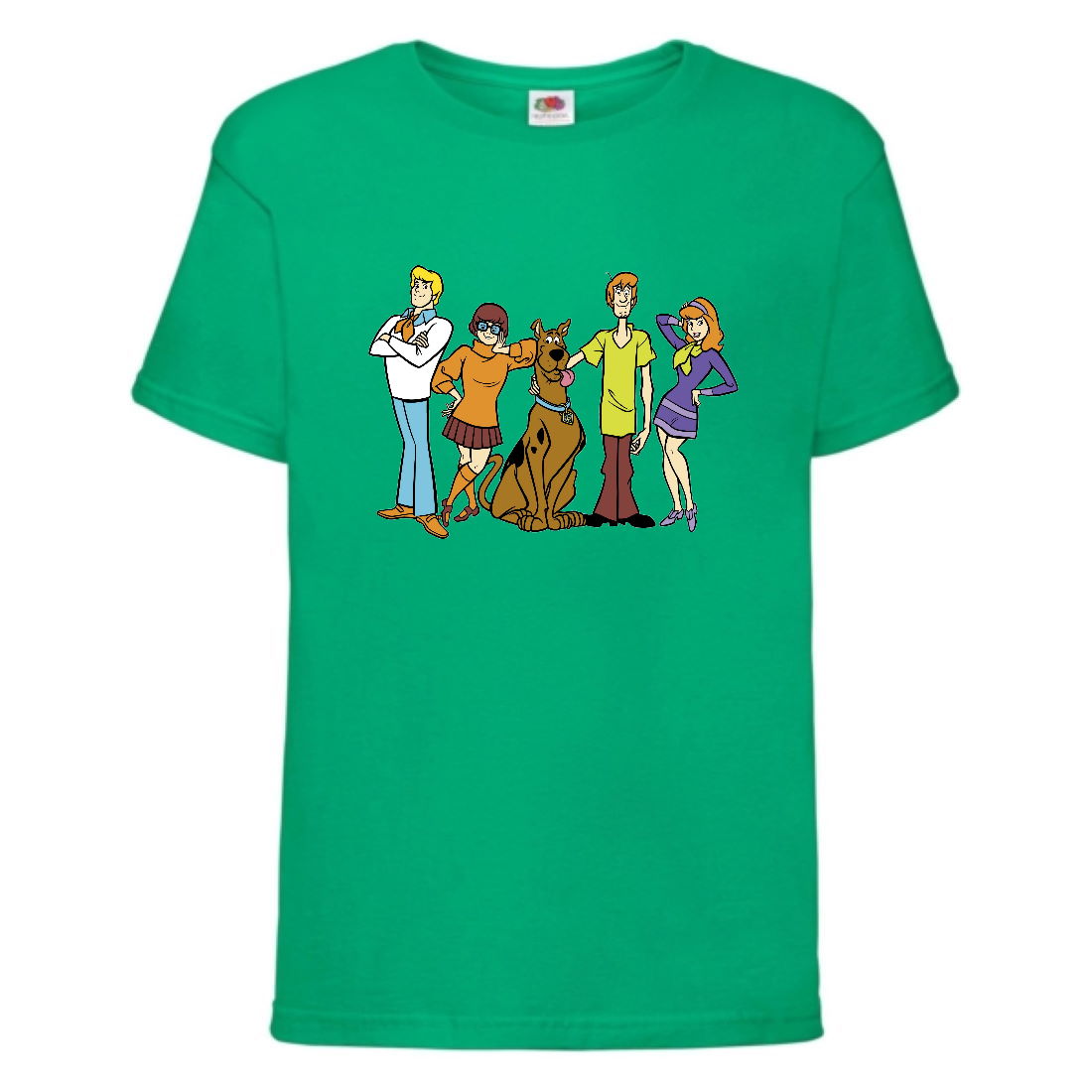 

Футболка детская Скуби-Ду 1 (Scooby-Doo) зеленая 104 см