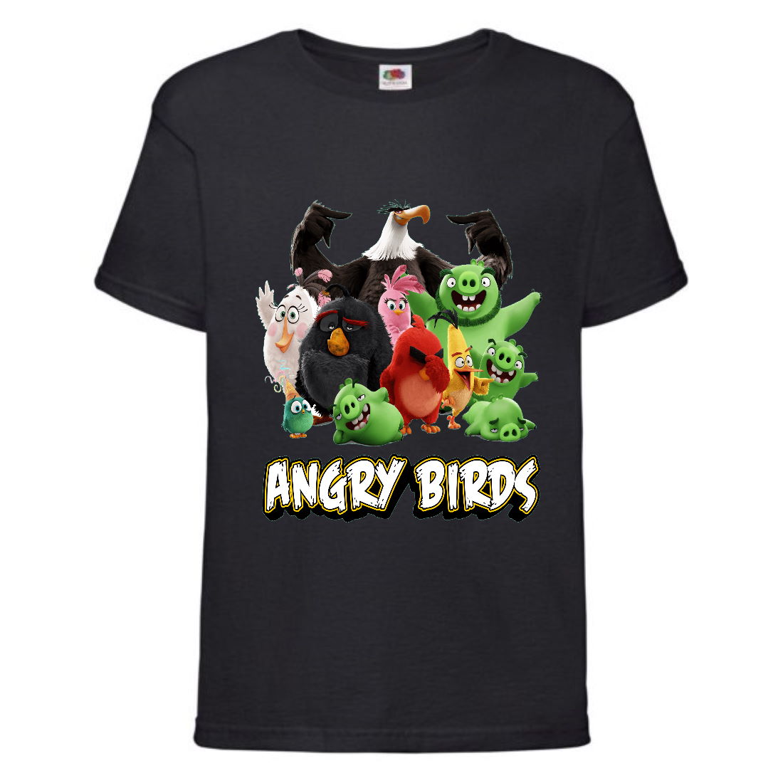 

Футболка детская Энгри Бердс (Angry Birds) черная (AB-allheroes-2 black ) 152 см