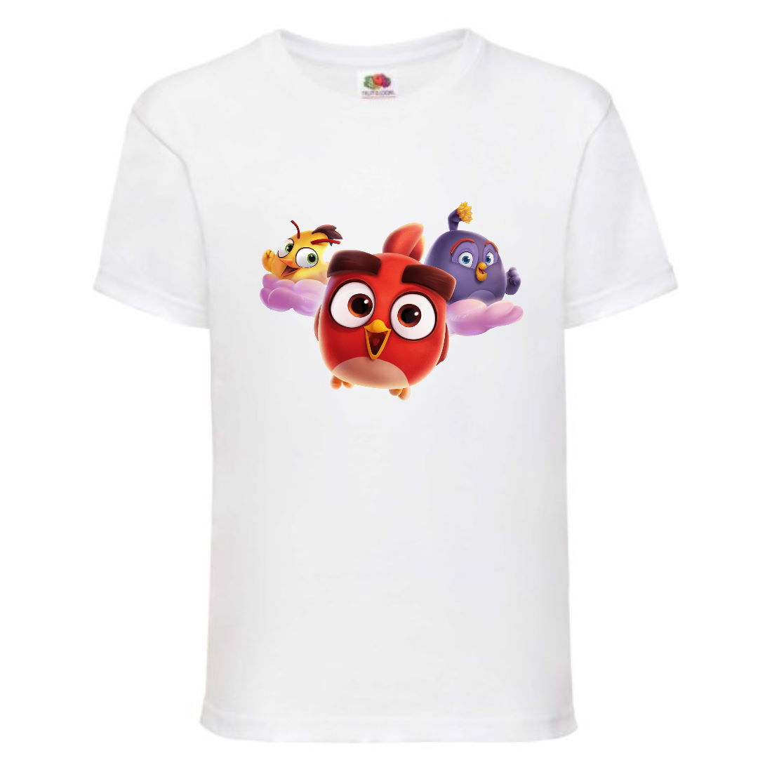 

Футболка детская Энгри Бердс (Angry Birds) белая (AB-chicks-white) 164 см