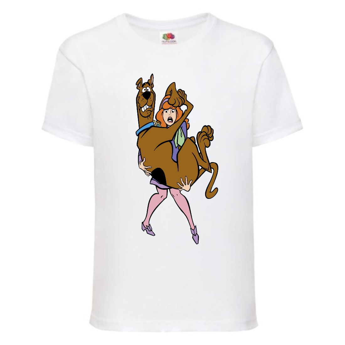 

Футболка детская Скуби-Ду 5 (Scooby-Doo) белая 104 см