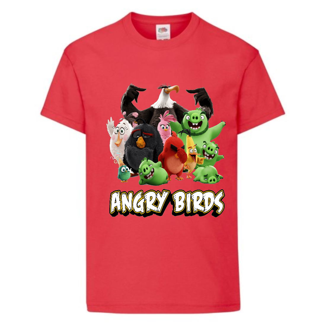 

Футболка детская Энгри Бердс (Angry Birds) красная (AB-allheroes-2 red) 116 см
