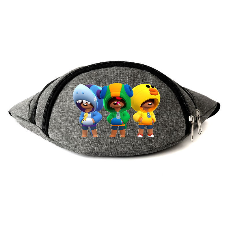 

Сумка Бананка на пояс Бравл Старс Brawl Stars (BS-3Heroes-4) Cappuccino Toys