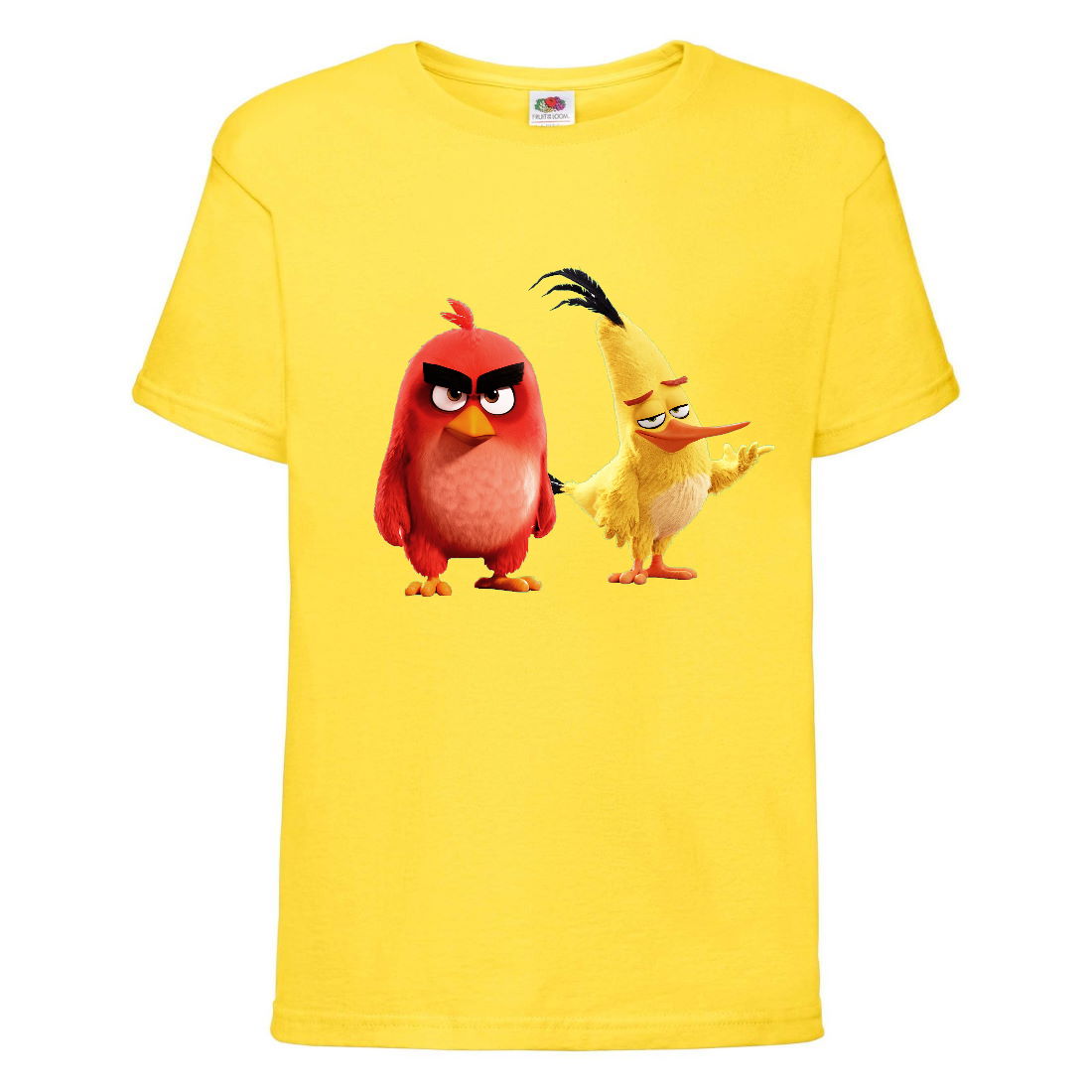 

Футболка детская Энгри Бердс (Angry Birds) желтая (AB-red&chak-2-yellow) 140 см