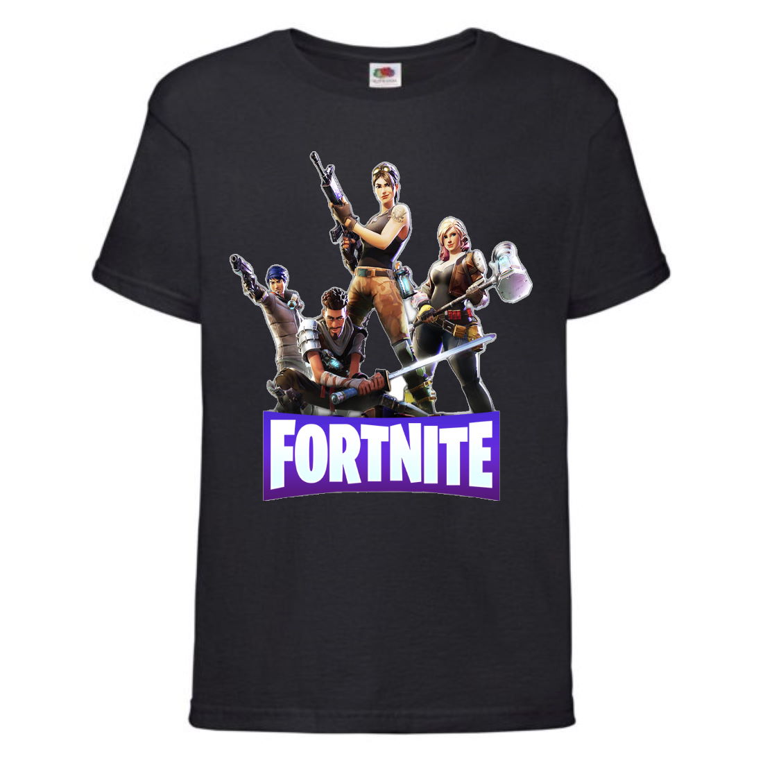 

Футболка детская Фортнайт Heroes (Fortnite) черная (FT-01) 140 см