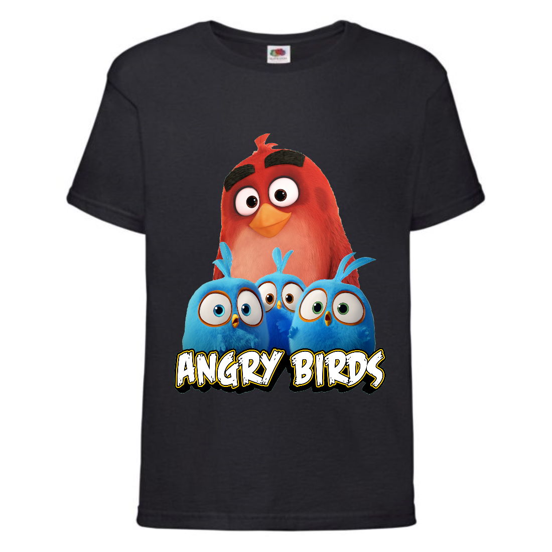 

Футболка детская Энгри Бердс (Angry Birds) черная (AB-red&chicks-black) 104см