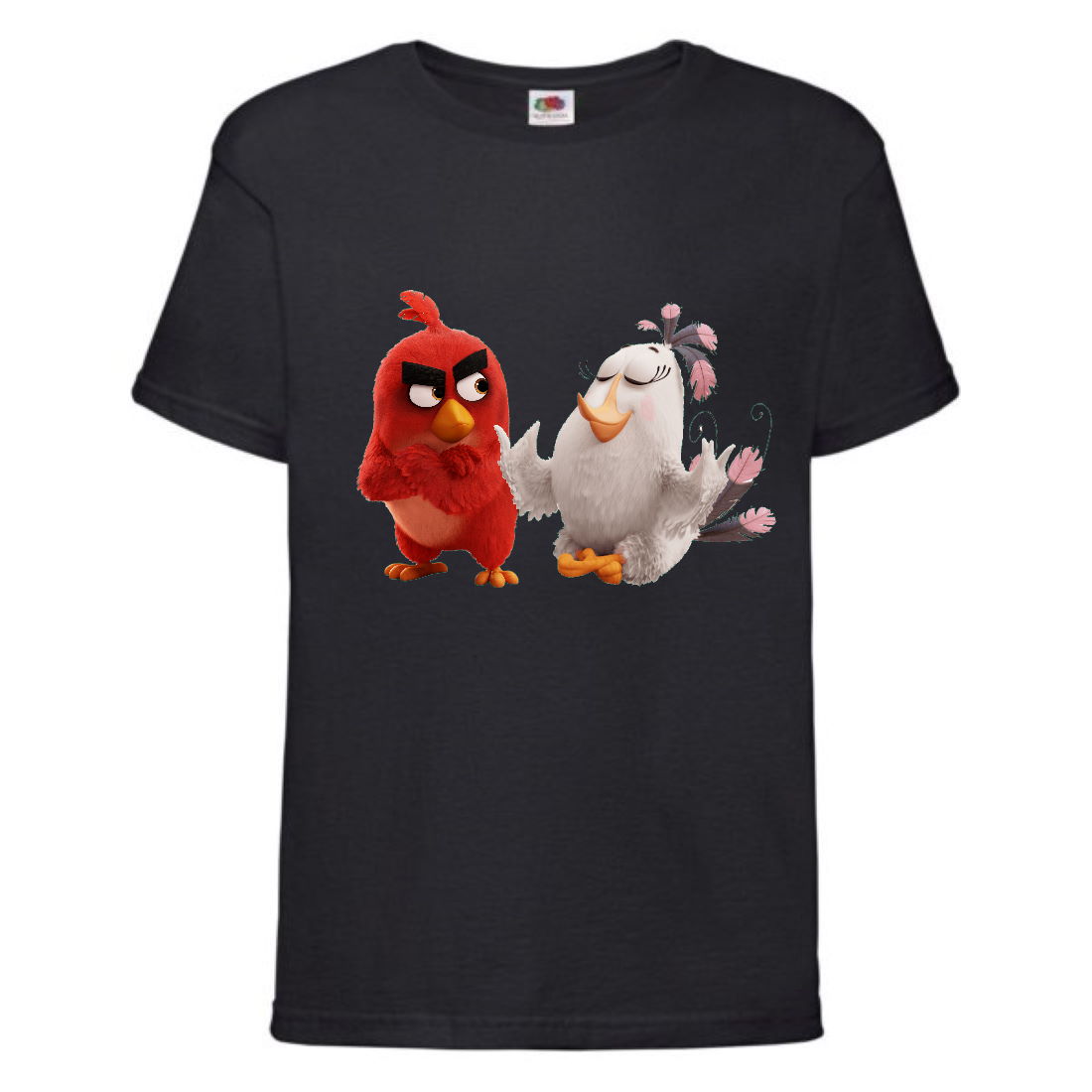 

Футболка детская Энгри Бердс (Angry Birds) черная (AB-red&matilda-black) 164 см