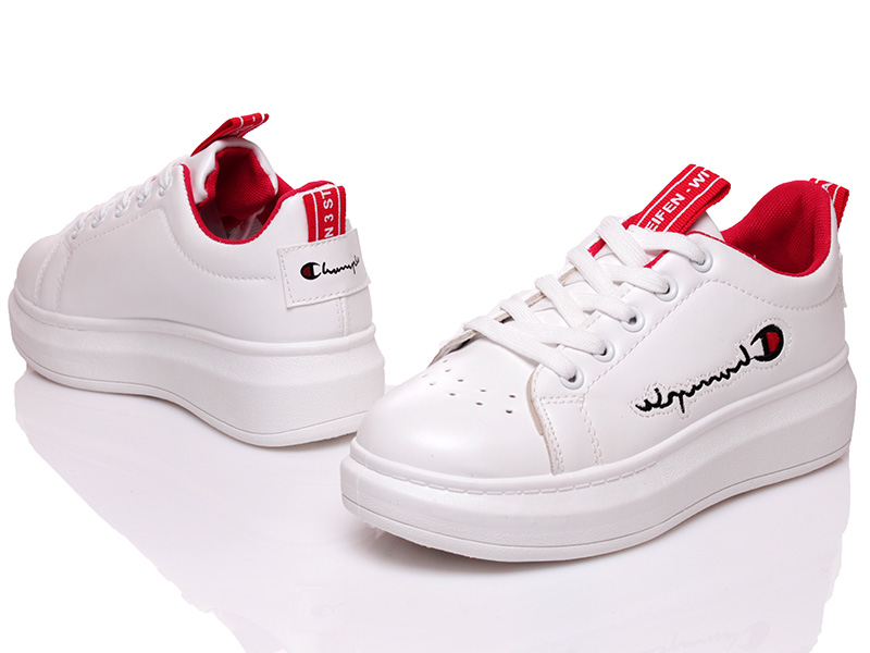 

Кеды Violeta 80-33 white-red 39 25см