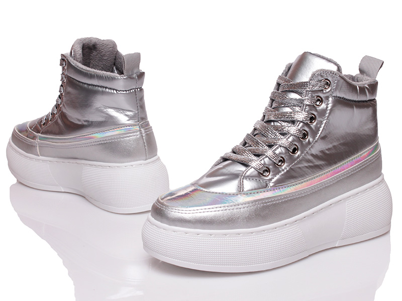 

Ботинки Violeta 9-748 silver 41 26см