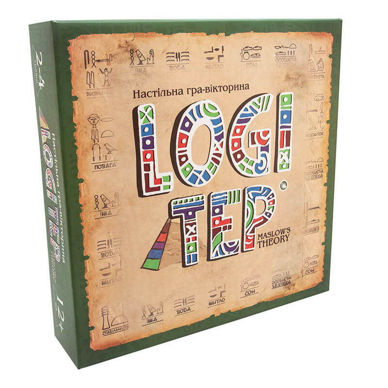 

Настільна розважальна гра Strateg Logi tep на українському (30269)