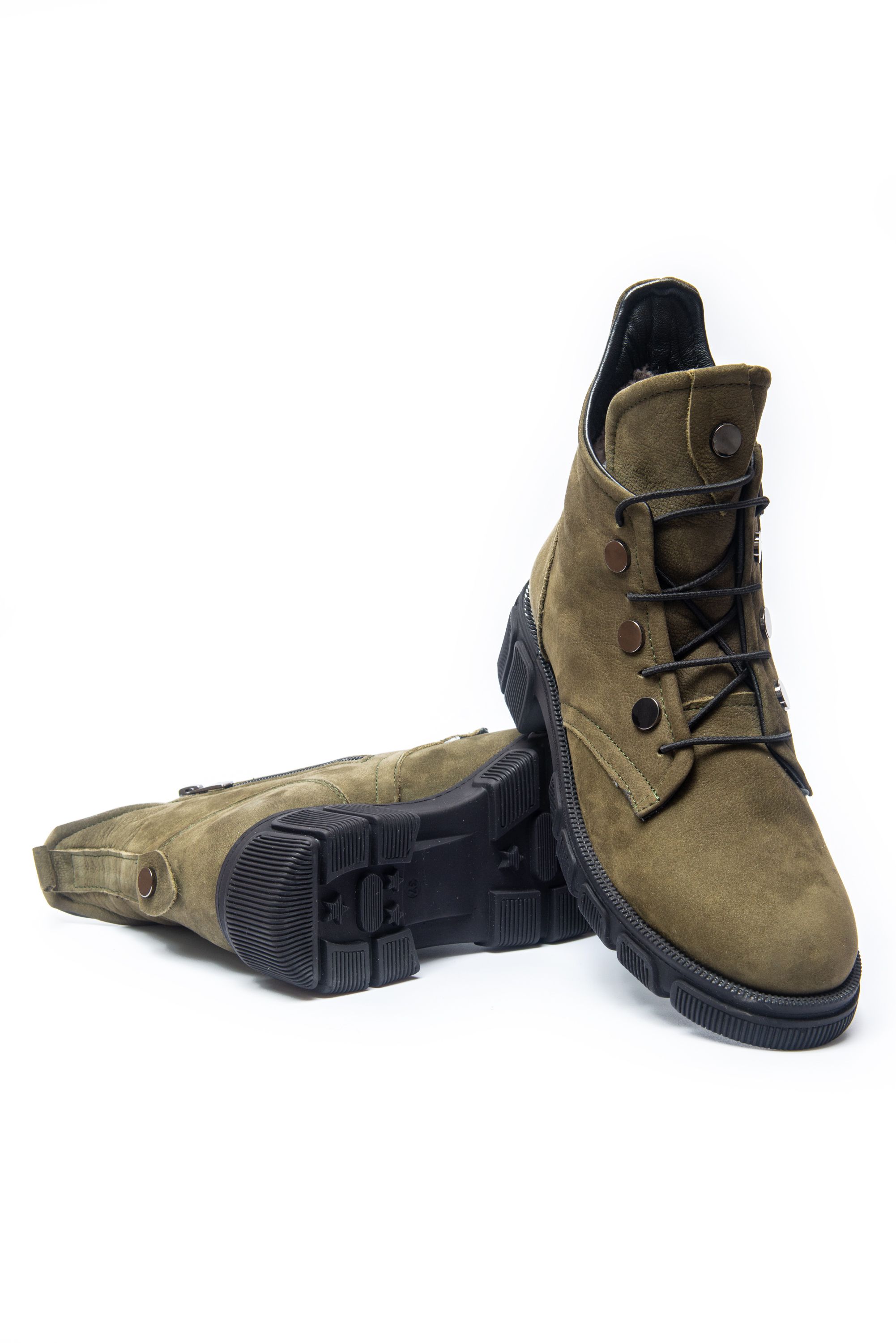 

Ботинки Evromoda 00356 Хаки 37