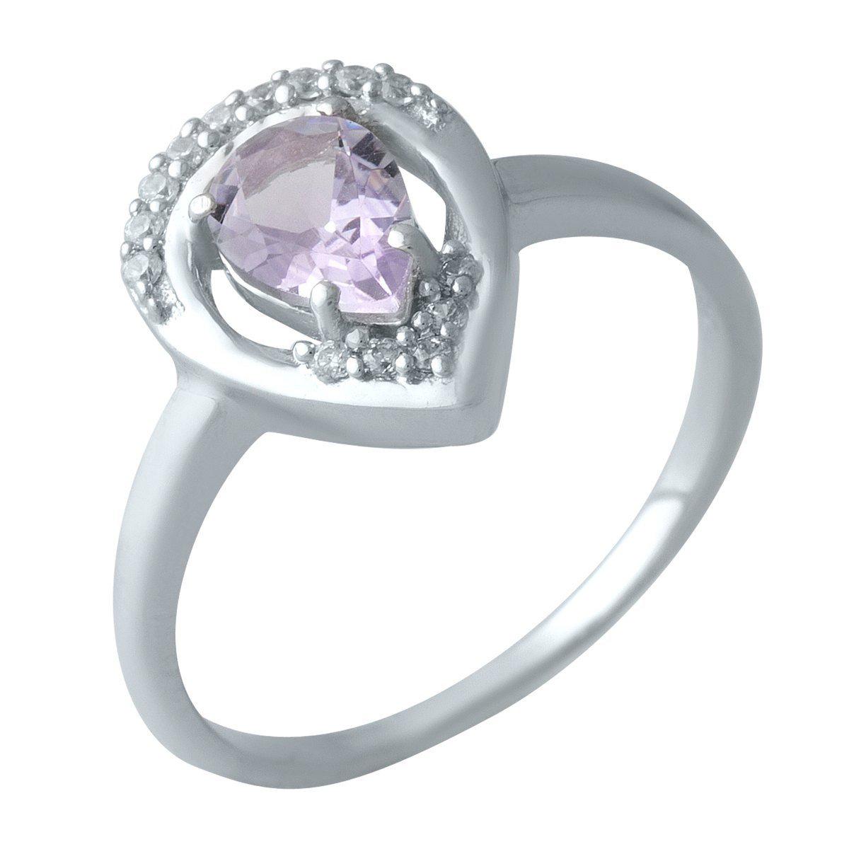 

Серебряное кольцо SilverAlex с натуральным аметистом 18.5 размер (1998977-18.5)
