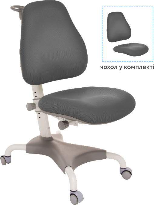 

Кресло GT Racer C-1240 Orthopedic Grey